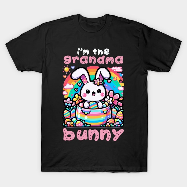 I'm The Grandma Bunny I Easter Bunny Egg Hunting T-Shirt by biNutz